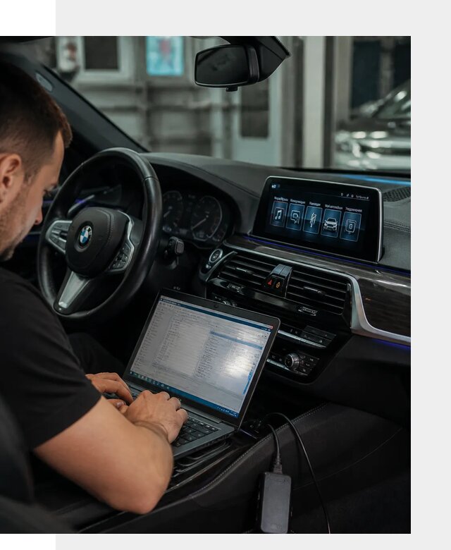 Русификация мультимедиа BMW для авто под ключ в Луге