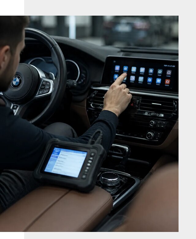 Установка приложений и мультимедиа сервисов BMW в Луге