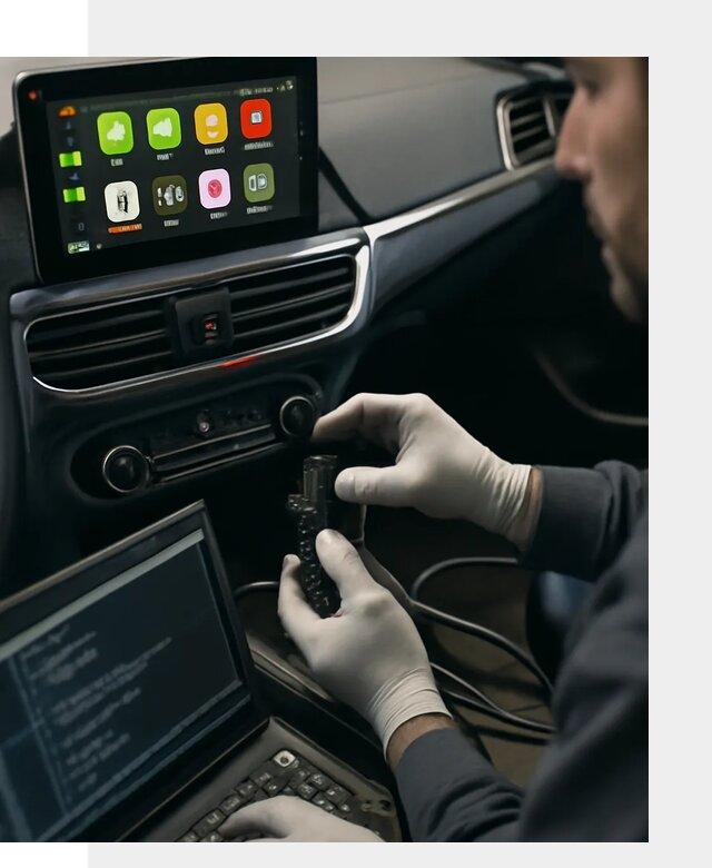 Активация Apple CarPlay в Луге для штатной мультимедиа