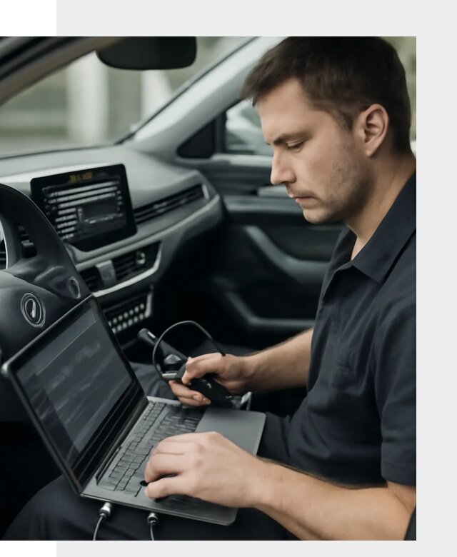 Настройка телематики автомобиля под ключ для авто в Луге