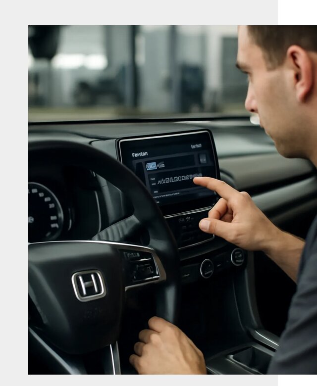 Русификация панели приборов Honda в Луге по цене 5155 ФастМобиль-Лга