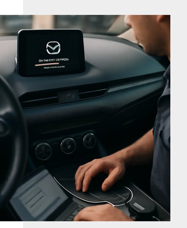 Установка приложений Mazda на мультимедийную систему в Луге